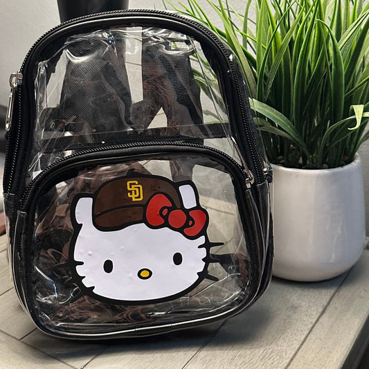 HK x SD Padres Clear Backpack