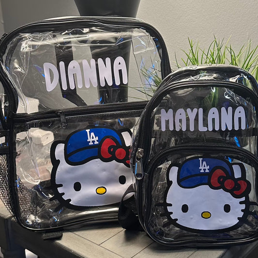 HK x LA Dodgers Clear Backpack